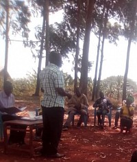 Village saving meeting